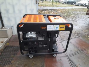 10 kW Stromgenerator für die Tierklinik in Charkiw